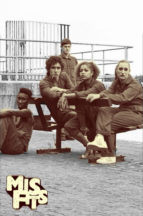 Misfits: Zmetci — poster