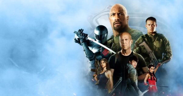 Akční scéna z filmu G.I. Joe: Odveta s postavami v černých taktických uniformách
