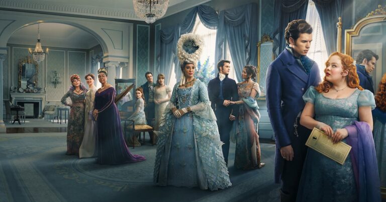 Benedict a Sophie v seriálu Bridgerton, čtvrtá sezóna