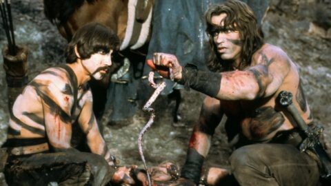 Arnold Schwarzenegger jako Conan Barbar