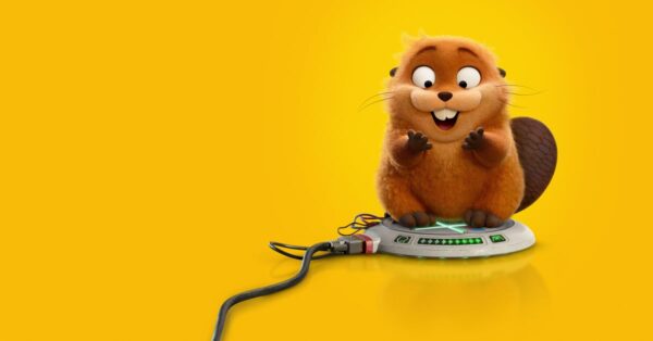 Bobr z animovaného filmu Hoppers od studia Pixar