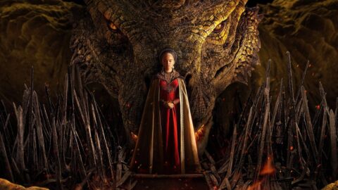 Záběr z fantasy seriálu House of the Dragon, vlajkového HBO pořadu