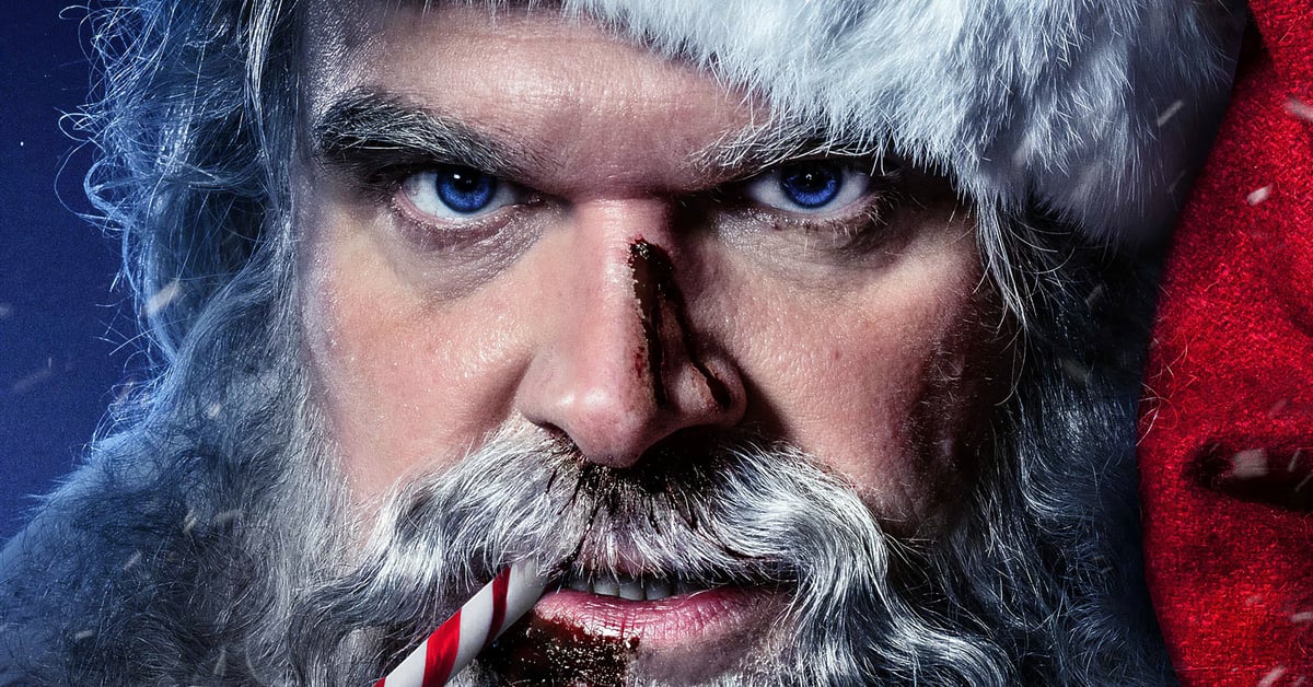 David Harbour jako Santa Claus ve filmu Violent Night