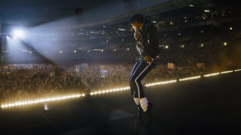 Jaafar Jackson jako Michael Jackson v biografickém filmu Michael