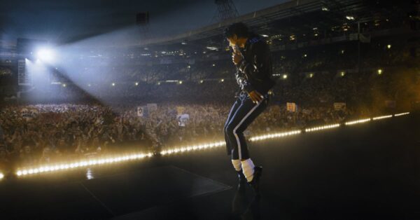 Jaafar Jackson jako Michael Jackson v biografickém filmu Michael