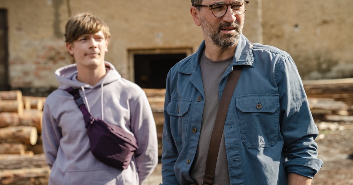 Ondřej Sokol a Petr Uhlík v seriálu Vraždy v kraji