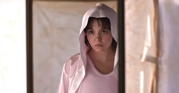Sydney Sweeney jako Christy Martin vboxerském filmu Christy