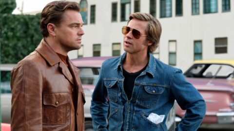 Brad Pitt jako Cliff Booth v Once Upon a Time in Hollywood