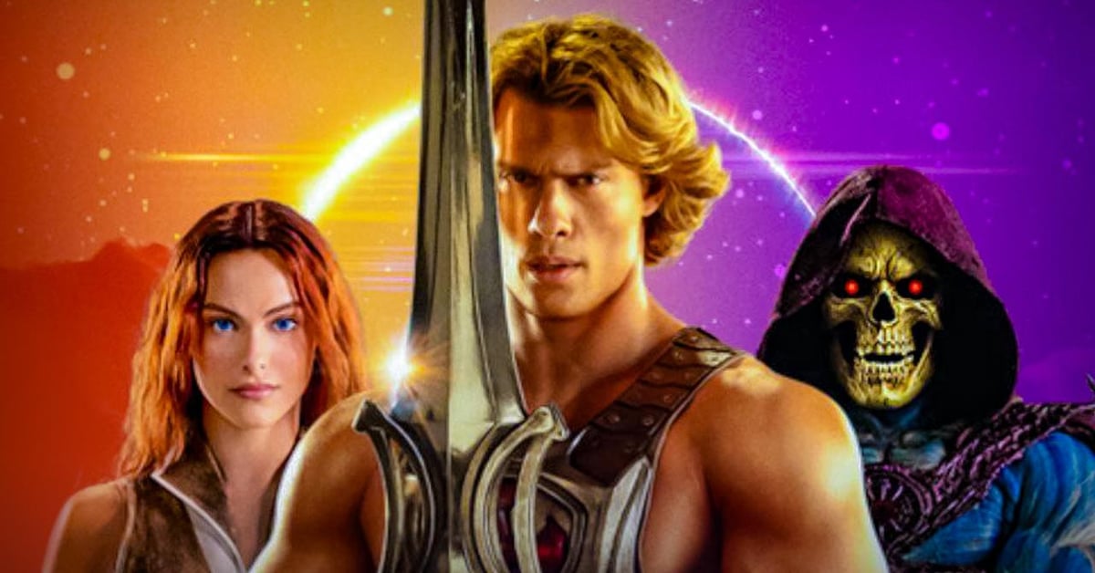 He-Man a další hlavní postavy z filmu Masters of the Universe