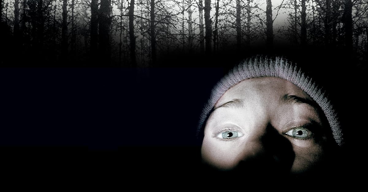 Heather Donahue v ikonické scéně z The Blair Witch Project