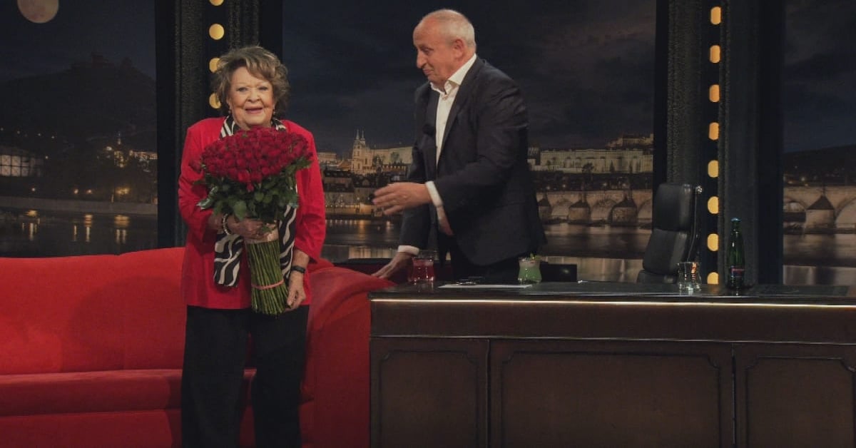 Jiřina Bohdalová v Show Jana Krause, duben 2026