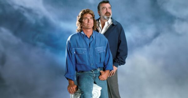 Michael Landon a Victor French v seriálu Highway to Heaven