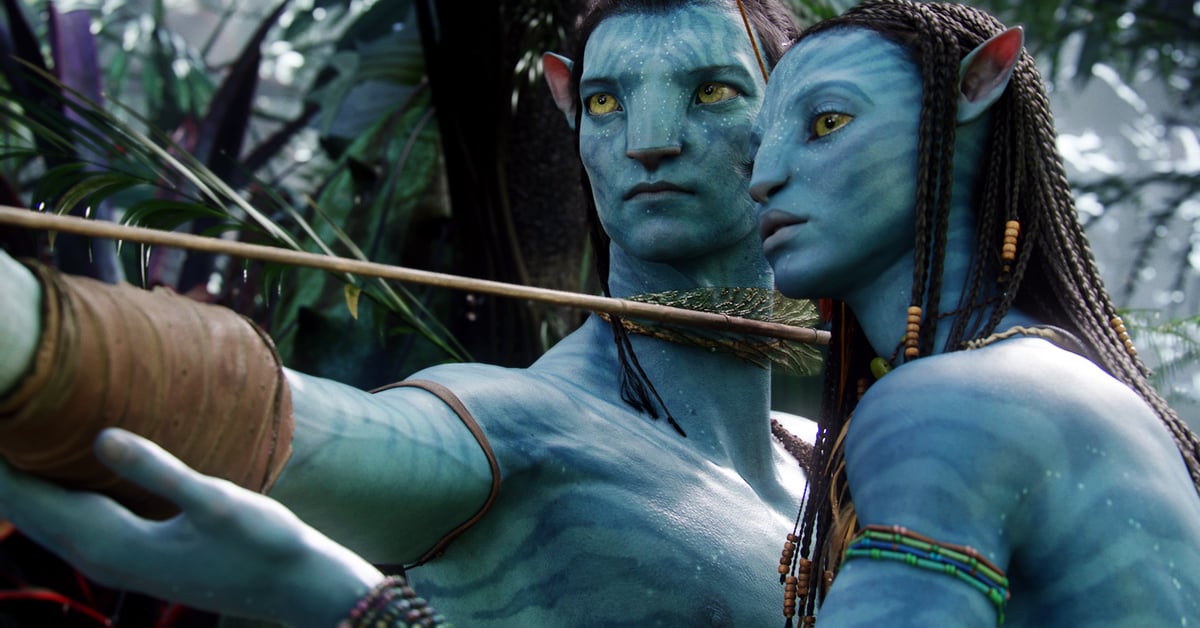 Neytiri a Jake Sully z filmu Avatar