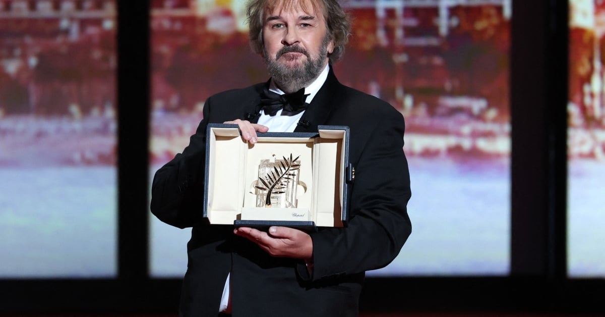 Peter Jackson na zahajovacím ceremoniálu festivalu v Cannes 2026