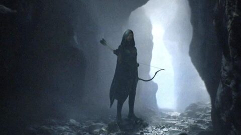 Anya Taylor-Joy jako elfka Seren v The Lord of the Rings: The Hunt for Gollum