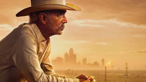 Billy Bob Thornton v roli Tommyho Norrise v seriálu Landman na pozadí ropných vrtů v Texasu