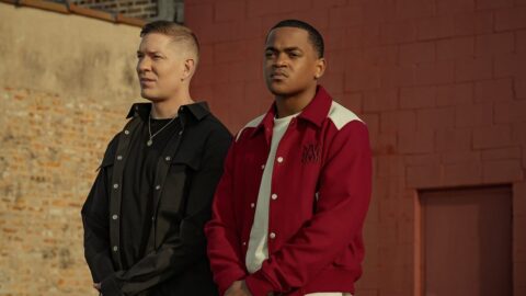 Joseph Sikora a Michael Rainey Jr. ve seriálu Power