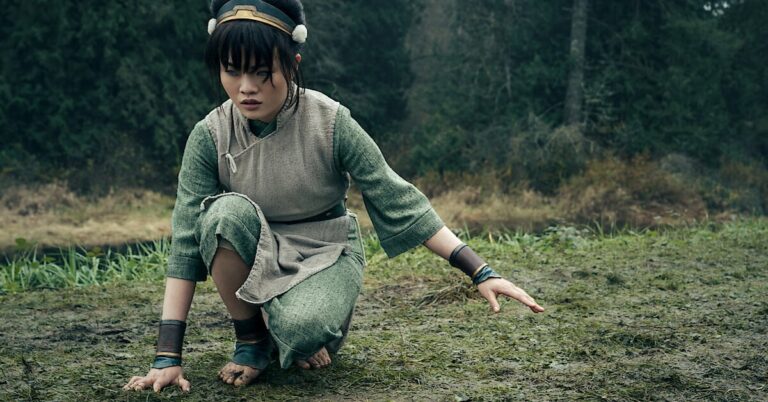 Miya Cech jako Toph Beifong v druhé sérii Avatar: The Last Airbender na Netflixu