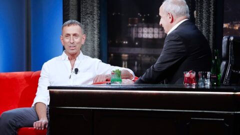 Zdeněk Chlopčík během natáčení Show Jana Krause