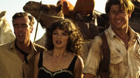 Brendan Fraser a Rachel Weisz ve filmu Mumie