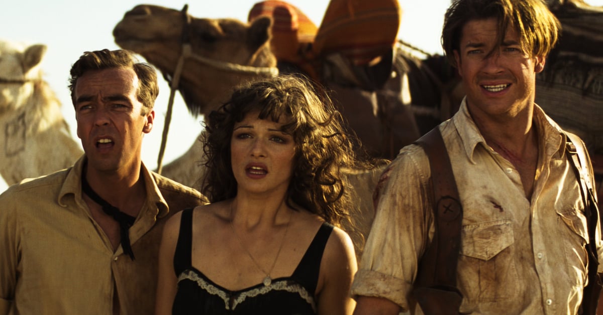 Brendan Fraser a Rachel Weisz ve filmu Mumie