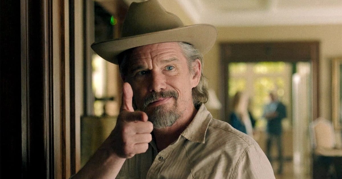 Ethan Hawke jako Lee Raybon v seriálu The Lowdown