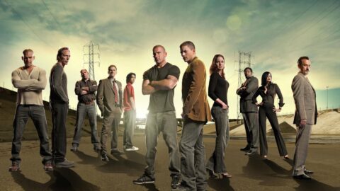 Klíčový vizuál s celým obsazením původního seriálu Prison Break, jehož reboot pro Hulu nyní rozšiřuje obsazení o nové herce