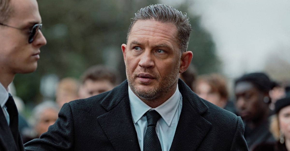 Tom Hardy jako Harry Da Souza v seriálu MobLand