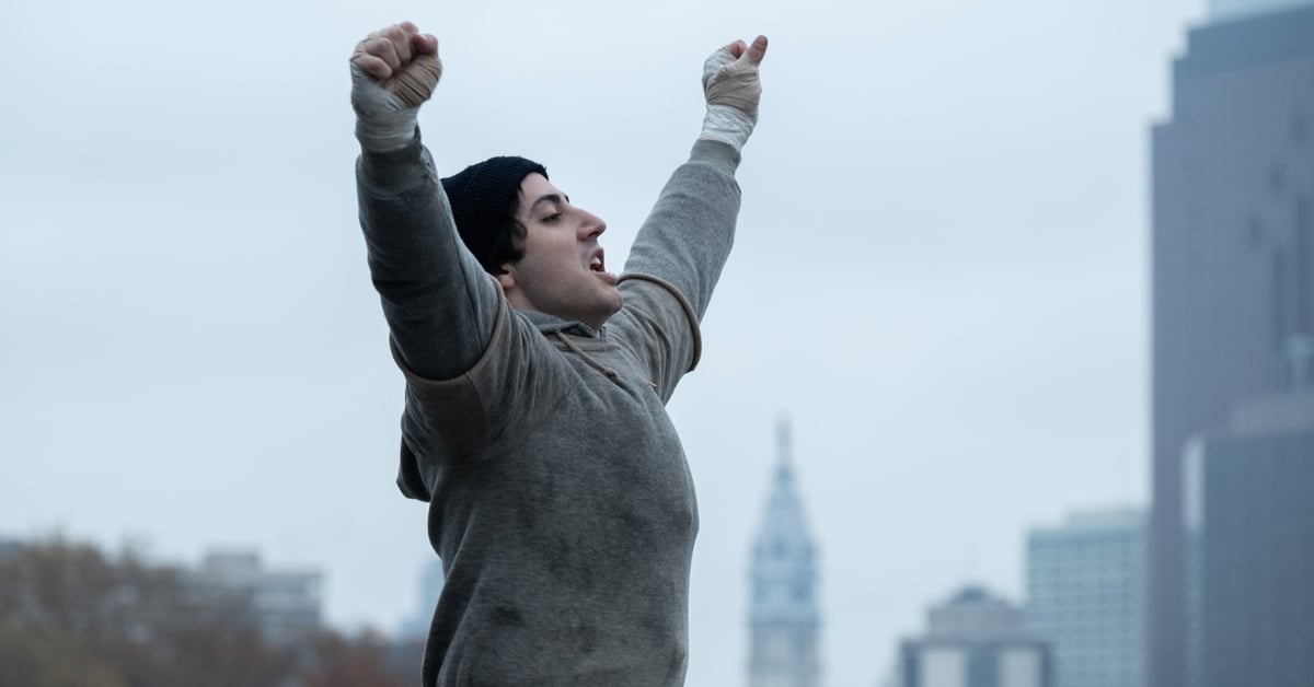 Anthony Ippolito jako Sylvester Stallone ve filmu I Play Rocky