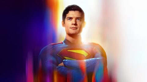 David Corenswet jako Superman ve filmu Jamese Gunna