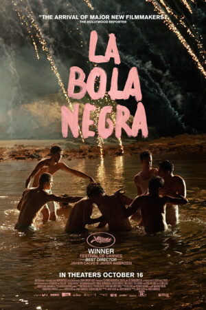 La bola negra — poster
