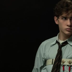 Jacob Tremblay jako mladý Ted Kaczynski ve filmu Unabomber (Netflix)