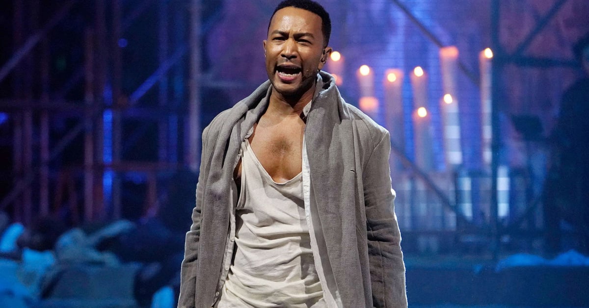 John Legend jako Ježíš v koncertním provedení Jesus Christ Superstar