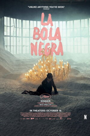 La bola negra — poster