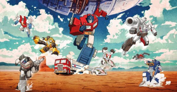 Optimus Prime a Autoboti ve filmu Transformers: The Movie z roku 1986