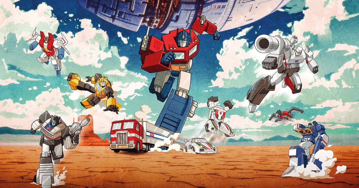 Optimus Prime a Autoboti ve filmu Transformers: The Movie z roku 1986