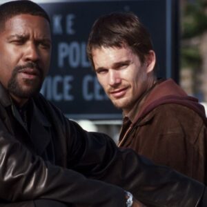 Denzel Washington a Ethan Hawke ve filmu Training Day (2001)