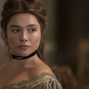 Florence Pugh jako Cathy Ames v seriálu East of Eden (Netflix)