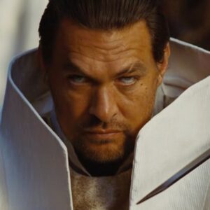 Jason Momoa jako Hayt, gholová podoba Duncana Idaha, v připravované Duně: Spasitel Duny