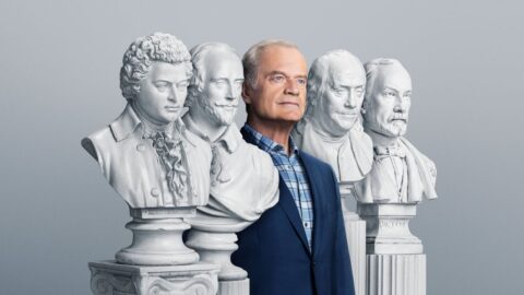Kelsey Grammer jako Frasier Crane v seriálu Frasier (2023) na Paramount+