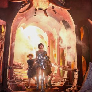 Oficiální backdrop z filmu Narnia: Čarodějův synovec, který na Netflix režíruje Greta Gerwig