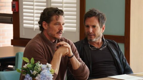 Pedro Pascal a Will Arnett ve scéně z filmu Behemoth!